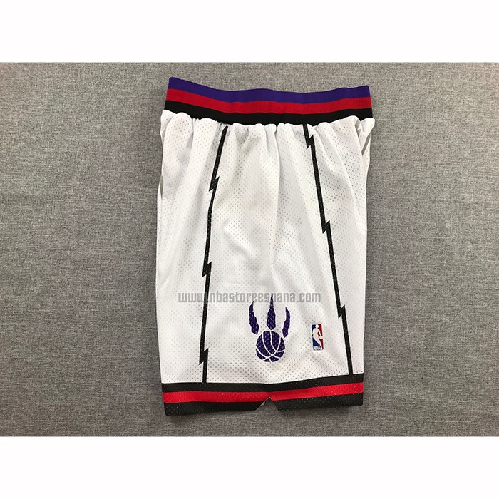 Pantalone Toronto Raptors Mitchell & Ness Blanco
